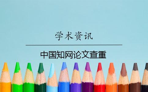 中國學(xué)術(shù)論文查重
